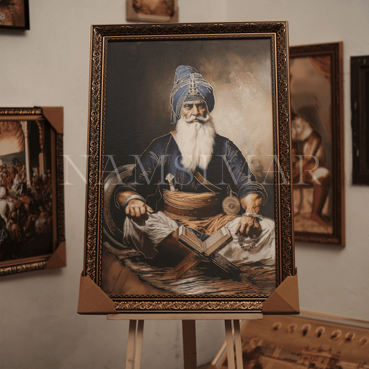 BABA DEEP SINGH JI  [ gold embose ]
